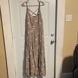 Torrid Floral Size 2 Maxi Dress